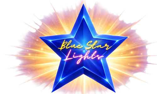 Blue Star Lights