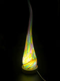 Rękodzieło lampka szklana nocna Szpic Świetlny- Prestige Spectrum