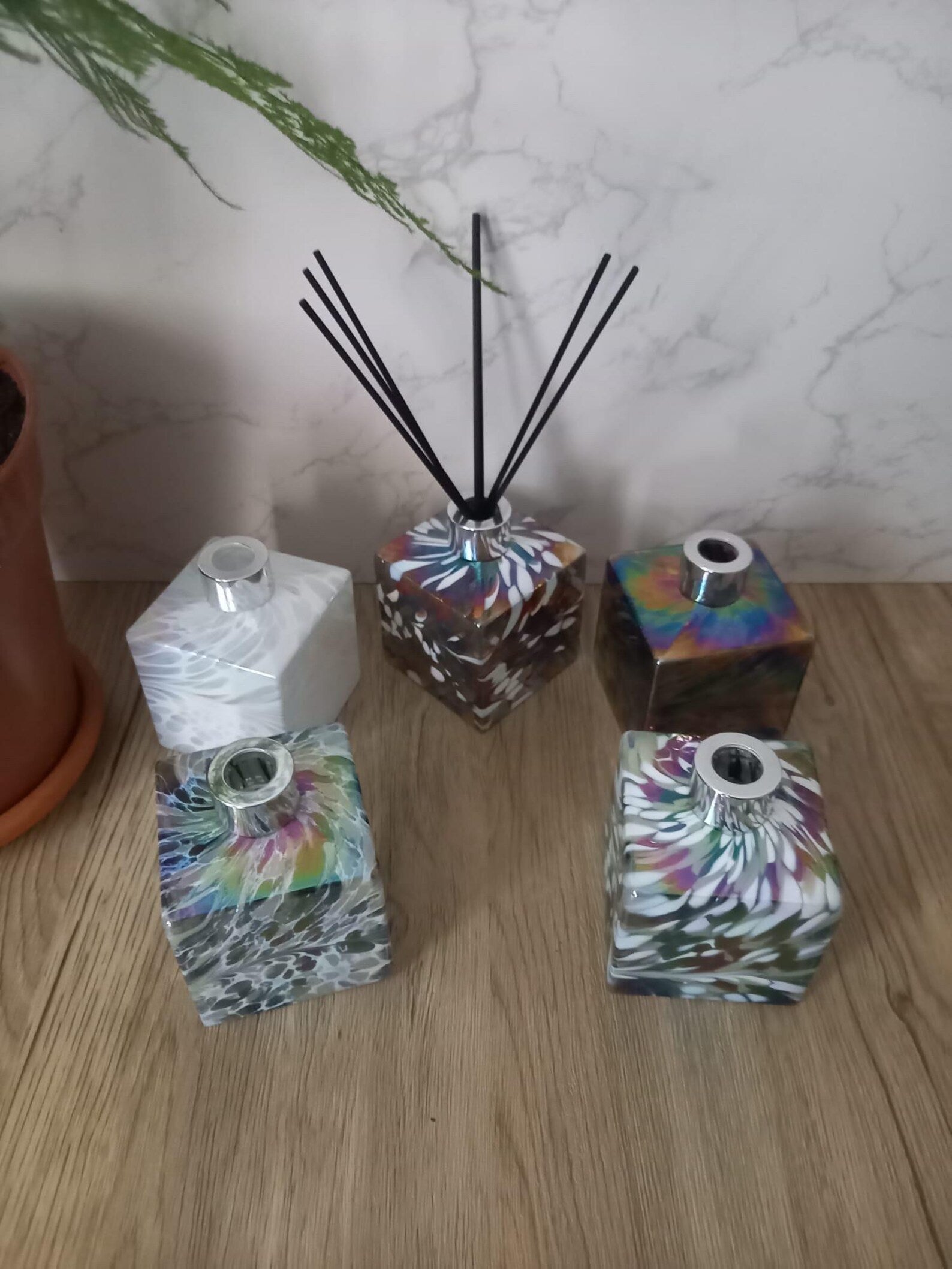 Flower Glow LED - podświetlany dyfuzor zapachowy LED Rękodzieło