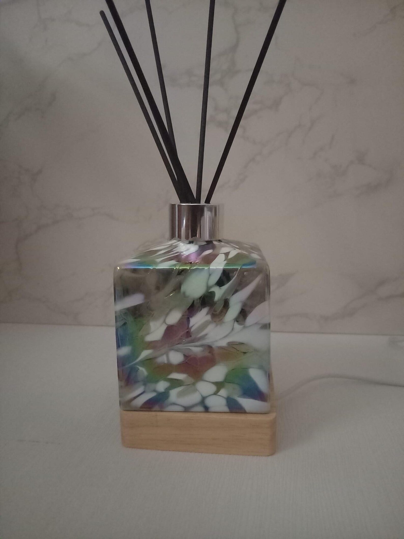 Flower Petals LED - podświetlany dyfuzor zapachowy LED Rękodzieło